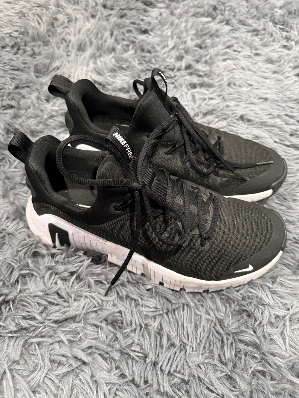 Nike Black and White Women's Running Sneakers